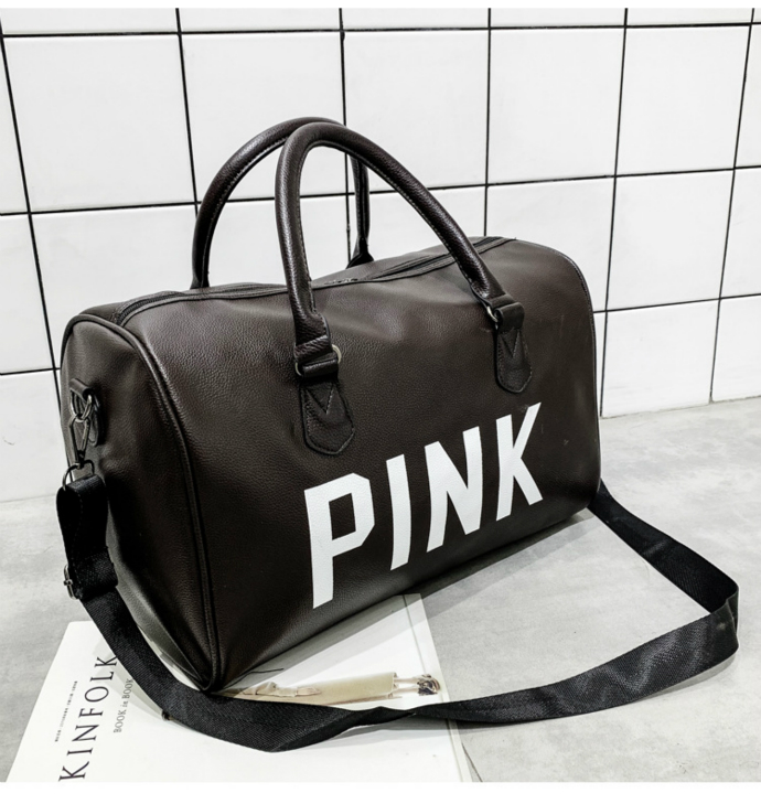 PINK Fashion Bag (DARK BROWN) (Free Size) 