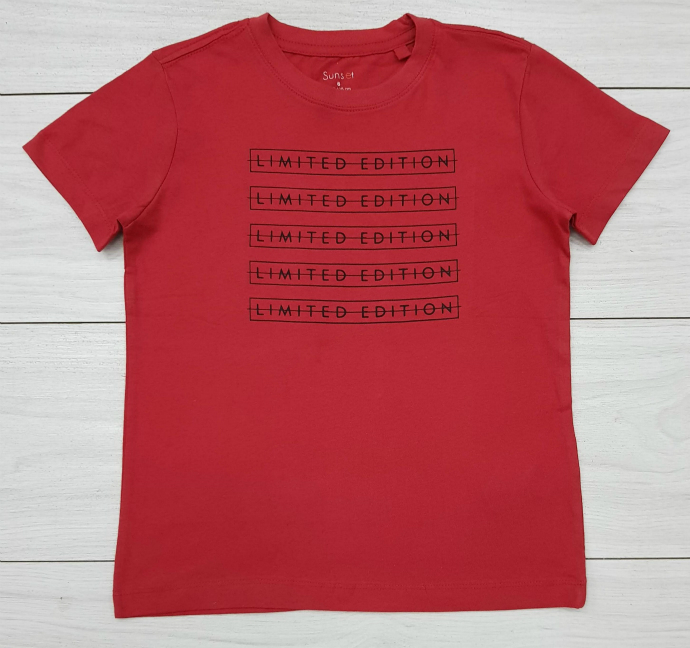 FOX Boys T-Shirt (RED) (6 to 8 Years)