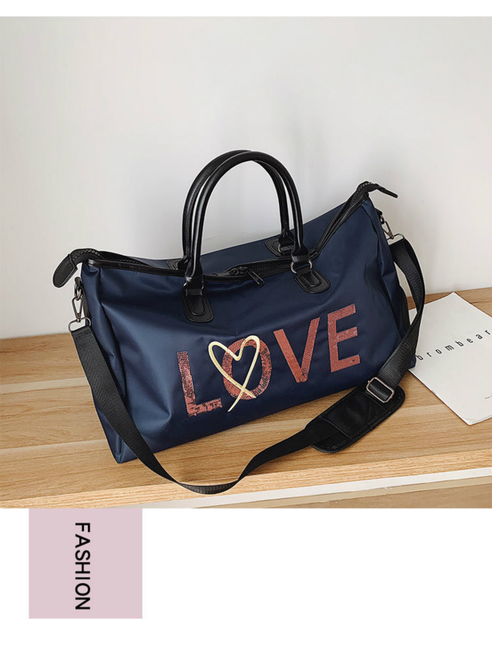 LOVE Ladies Fashion Bag (NAVY) (Free Size) 