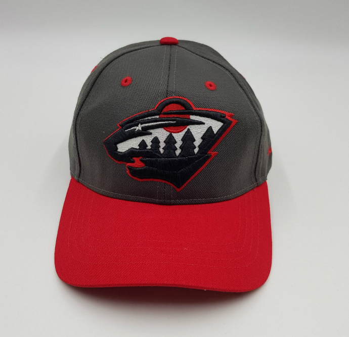 MITCHELL AND NESS Mens Cap (DARK GRAY - RED) (Free Size)