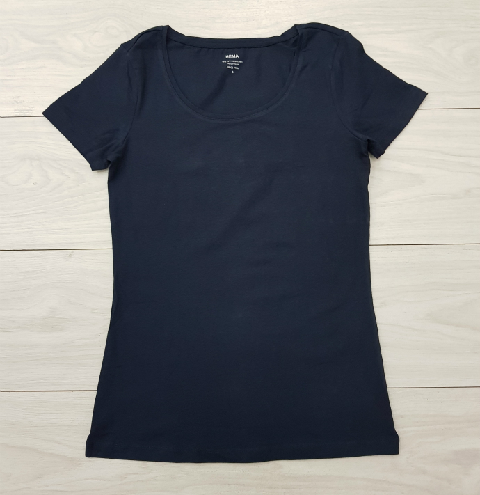 HEMA Ladies T-Shirt (NAVY) (S - M - L - XL)