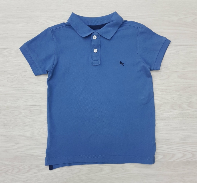 L.O.G.G Boys Polo Shirt (BLUE) (3 to 4 Years) 