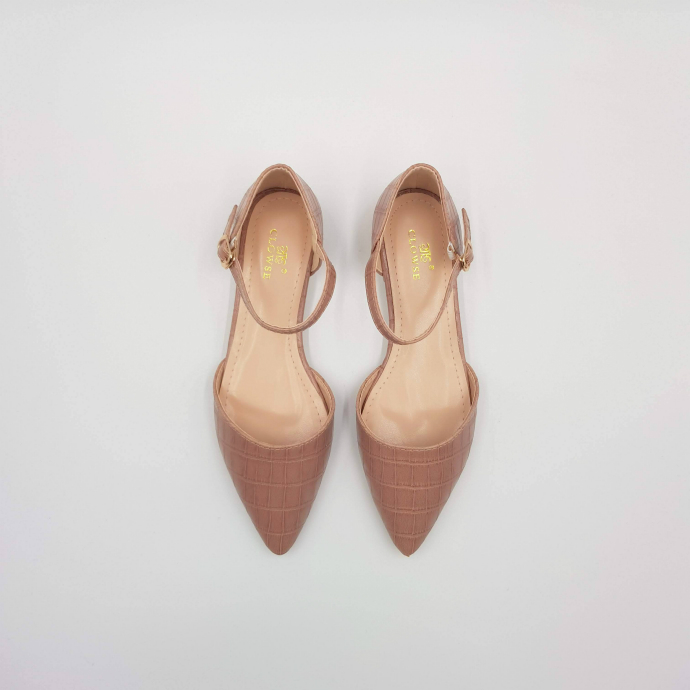 CLOWSE Ladies Shoes (NUDE) (36 to 41)