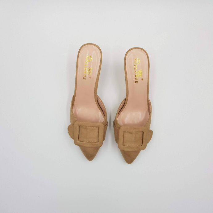 CLOWSE Ladies Shoes (KHAKI) (36 to 41)
