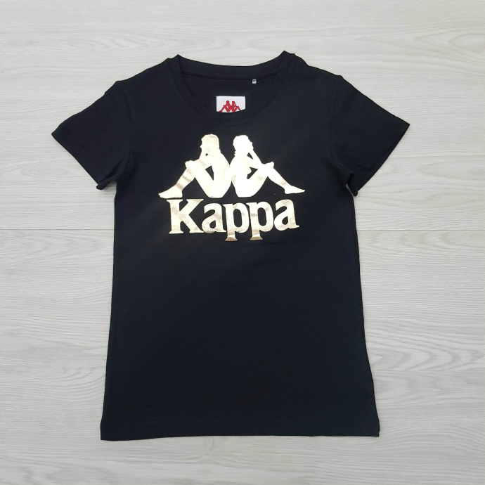 KAPPA Boys T-Shirt (BLACK) (7 to 15 Years)