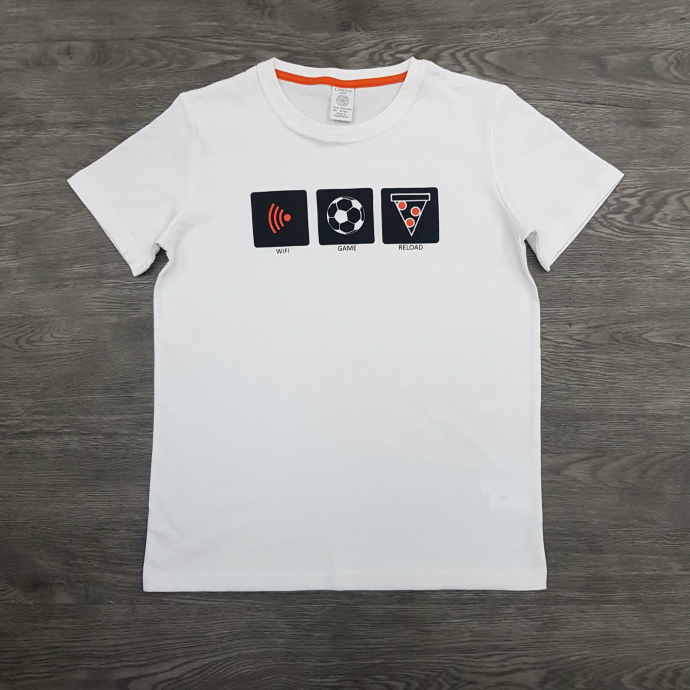 LINDEX Boys T-Shirt (WHITE) (8 to 10 Years)