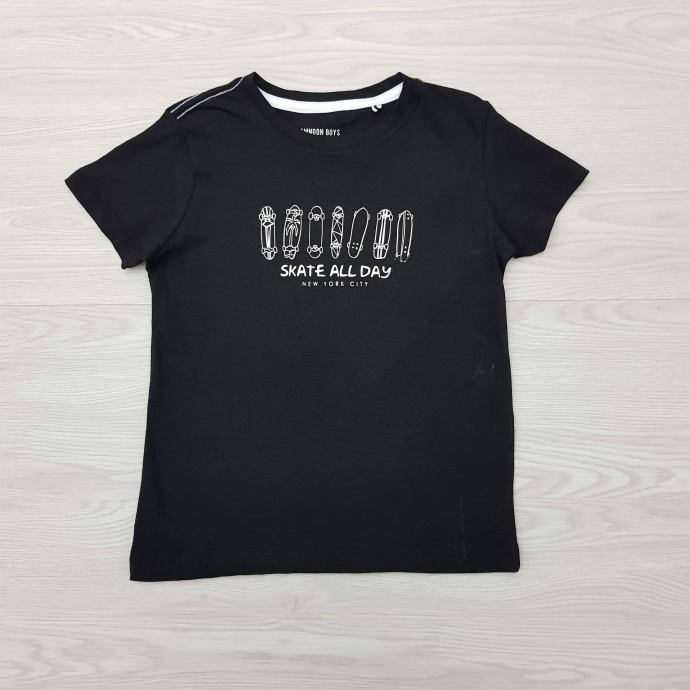 TAMNOON Boys T-Shirt (BLACK) (6 to 14 Years) 