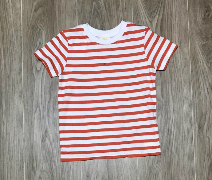 Boys T-Shirt (RED - WHITE) (3 to 12 Years)