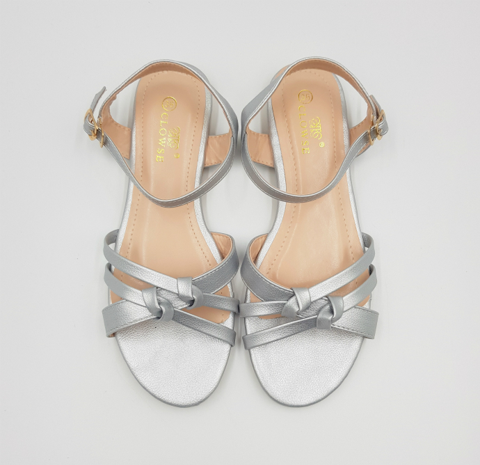 CLOWSE Ladies Sandals Shoes (SILVER) (36 to 41)