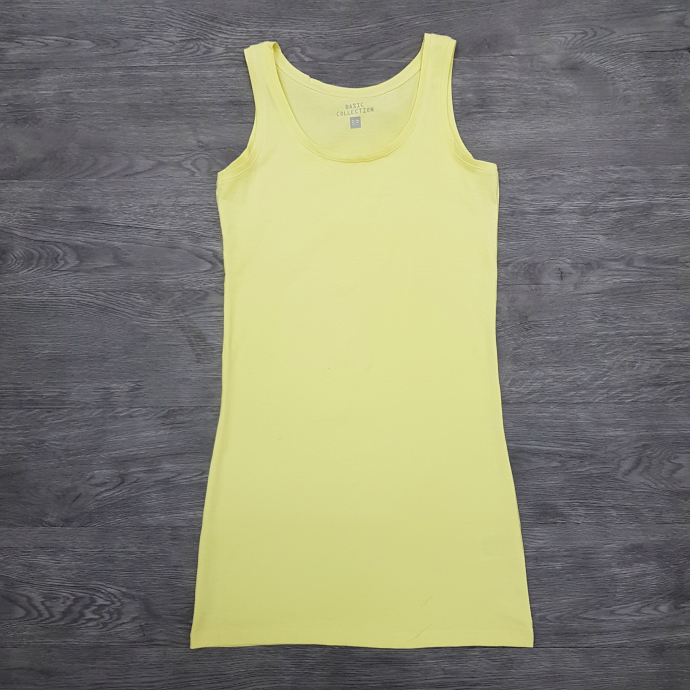 BASIC COLLECTION Ladies Top (YELLOW) (S - M - X - XL)