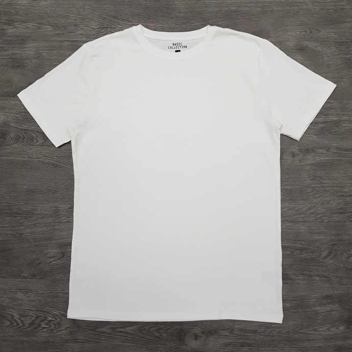 BASIC COLLECTION Mens T-Shirt (WHITE) ( L - XL)