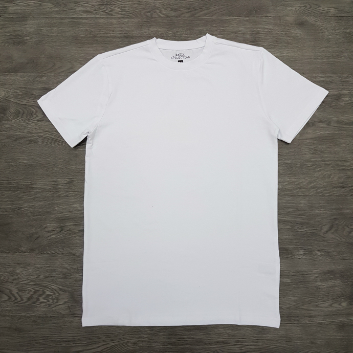 BASIC COLLECTION Mens T-Shirt (WHITE) (S - M - L - XL)