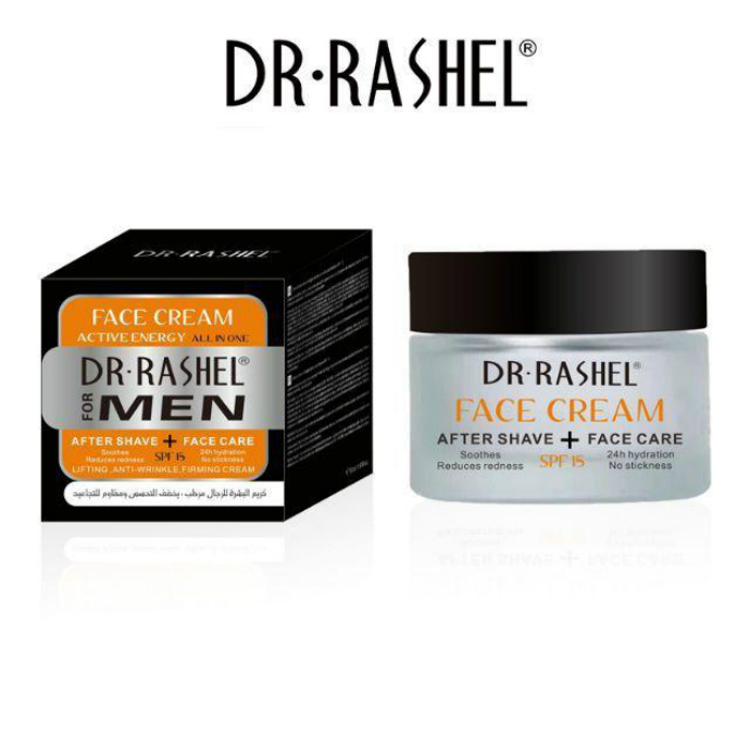 DR RASHEL Mens Active Energy All In One Lifting Anti-Wrinkle Firming Cream(MOS)(CARGO)