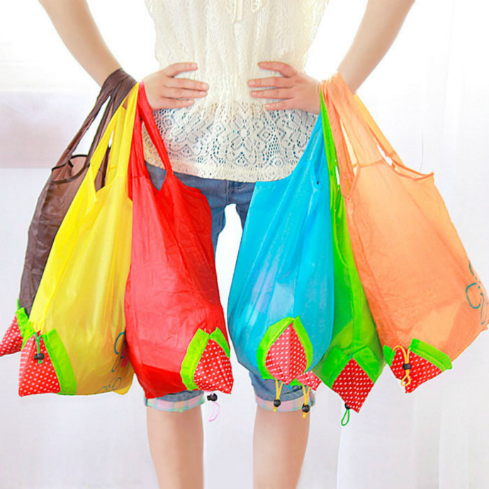 Strawberrry Shopping Bag (Random Color)(Long)
