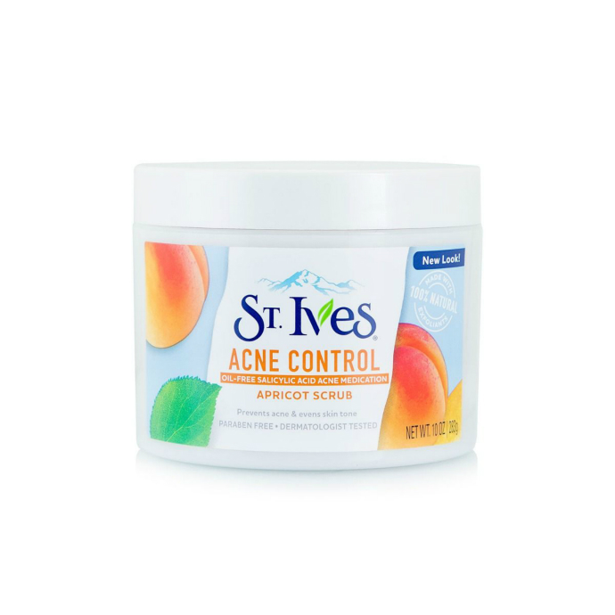 ST IVES st ives acne control oil free salicylic acid acne medication APRICOT SCRUB(MOS)