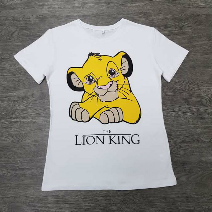 THE LION KING Ladies Turkey T-Shirt (WHITE) (S - M - L)