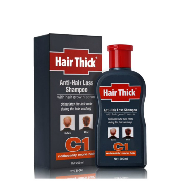 HAIR THICK  Hair Thick Anti-hair Loss Shampoo with Hair Growth Serum (MOS) (CARGO)