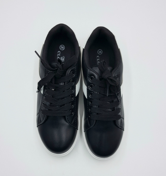 CLOWSE Ladies Shoes (36 to 41) (S-0538 - BLACK)