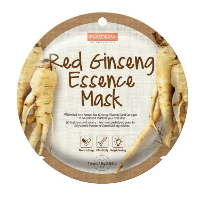 PUREDERM Red Ginseng Essence Mask(18g)(MOS)