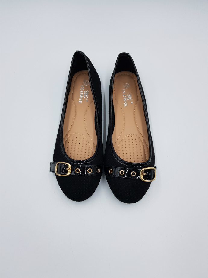 CLOWSE Ladies Shoes (36 to 41) (J30575 - BLACK)