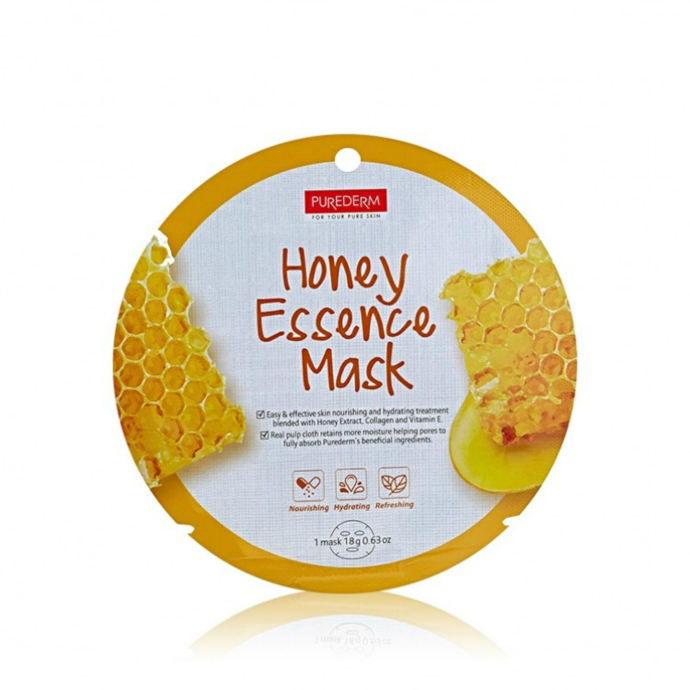 PUREDERM Honey Essence Mask(18g)(MOS)