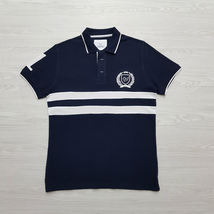 CAPORICCIO Mens Polo Shirt (NAVY) (S - M - XL - XXL)