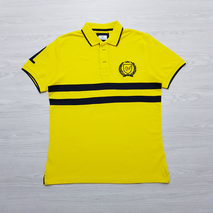 CAPORICCIO Mens Polo Shirt (YELLOW) (S - M - XXL)