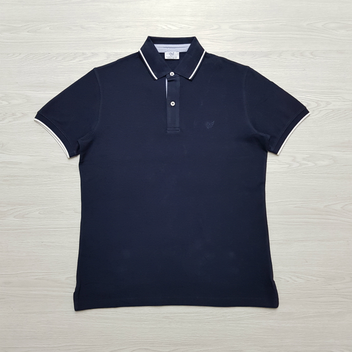 CAPORICCIO Mens Polo Shirt (NAVY) (S - M - L - XL )