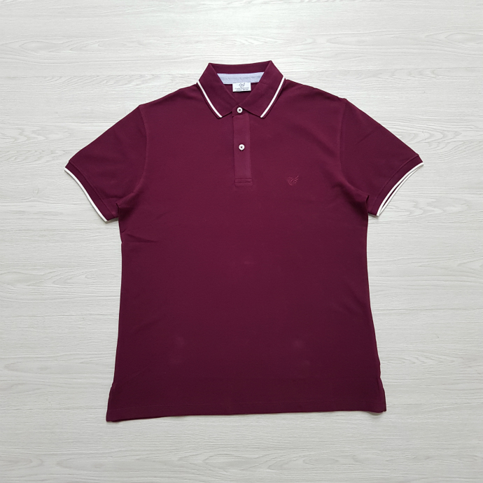 CAPORICCIO Mens Polo Shirt (MAROON) (M - L - XL)