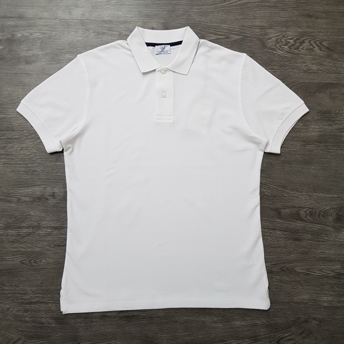 CAPORICCIO Mens Polo Shirt (WHITE) (S - L - XL)
