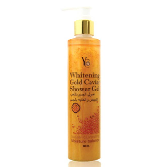 YC whitening gold caviar shower gel (mos) (CARGO)