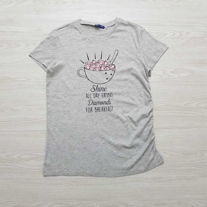 ORIGINAL MARINES Girls T-Shirt (GRAY) (12 to 16 Years)