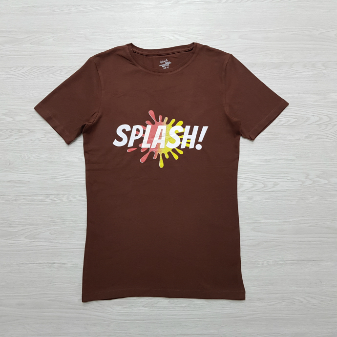 SPLASH Mens T-Shirt (BROWN) (S - M - L - XL - XXL)