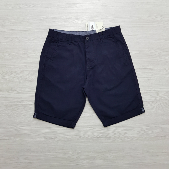 SLIM TAPERED FIT Mens Shorty  (NAVY) ( 44 to 52 )