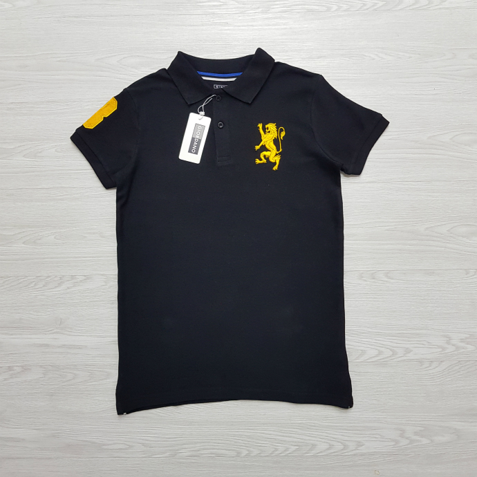GIORDANO Mens Polo Shirt (BLACK) (S - M - L - XL)