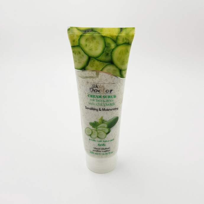 SKIN DOCTOR Skin Doctor Cream Scrub For Face & Body With Cucumber (200ML)(MOS)