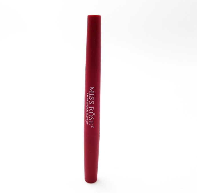 MISS ROSE 2 in 1 Lipliner + Lipstick 11 Red (MOS)