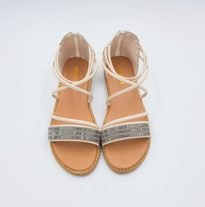 5 G FASHION Ladies Sandals Shoes (BEIGE) (36 to 40)