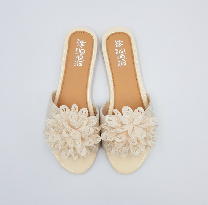 GIOIRE Ladies Sandals Shoes (CREAM) (37 to 41)