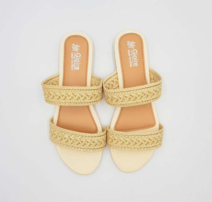 GIOIRE Ladies Sandals Shoes (CREAM) (37 to 41)