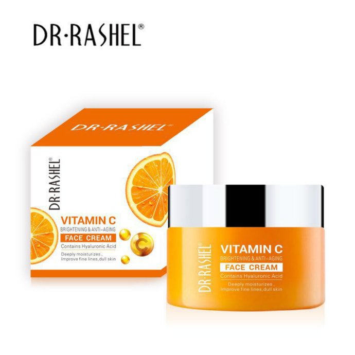 DR RASHEL Vitamin C Brightening & Anti - Aging Face Cream (50 G) (MOS)
