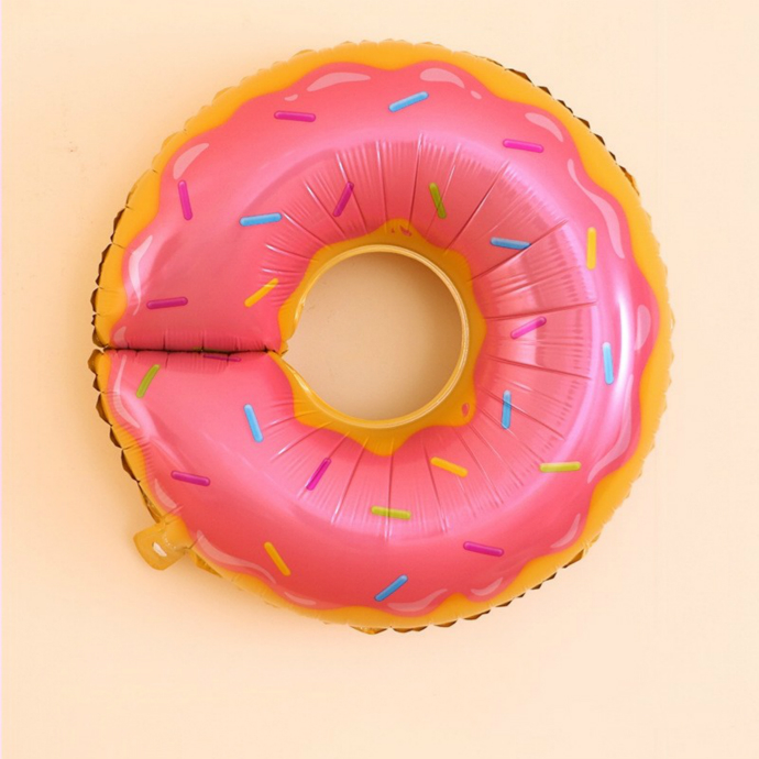 Balloon With Donut Design (PINK) ( 55Ã—55 )