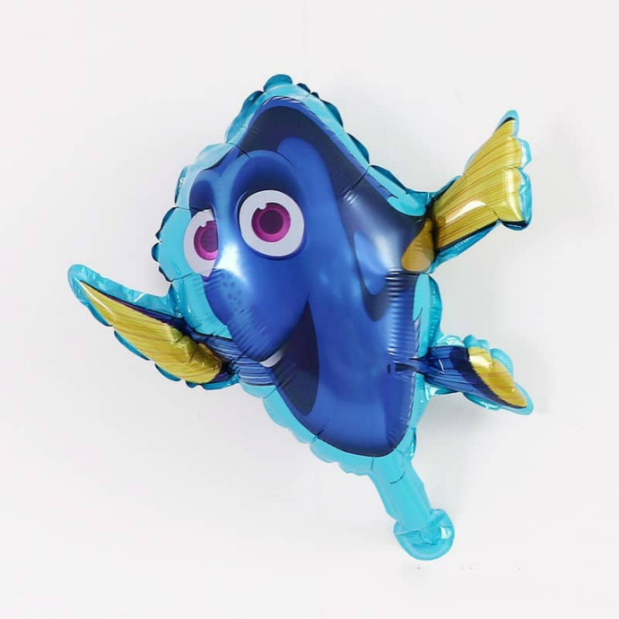 Balloon With Sea Animals Design (BLUE) ( 65Ã—45 )