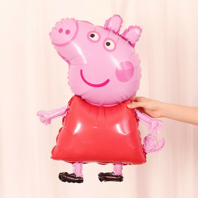 Balloon With Peppa Pig Design (MULTI COLOR) ( ONE SIZE )