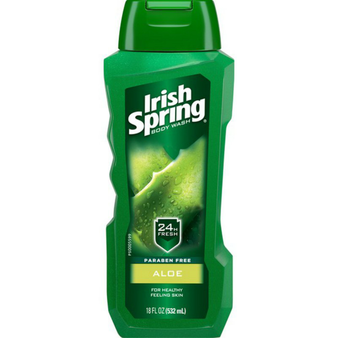 Irish Spring Body Wash - Aloe (532ml) (mos)(CARGO)