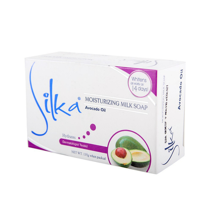 SILKA Moisturizing Milk Soap with Avocado Oil (135g) (mos)