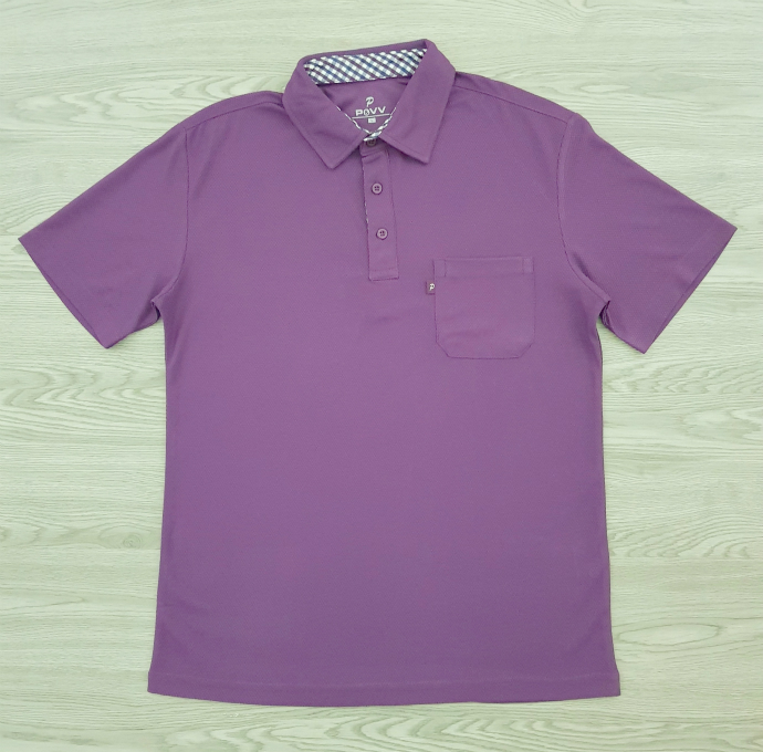 P&VV Mens Polo Shirt (PURPLE) (L - XL - XXL - 3XL)