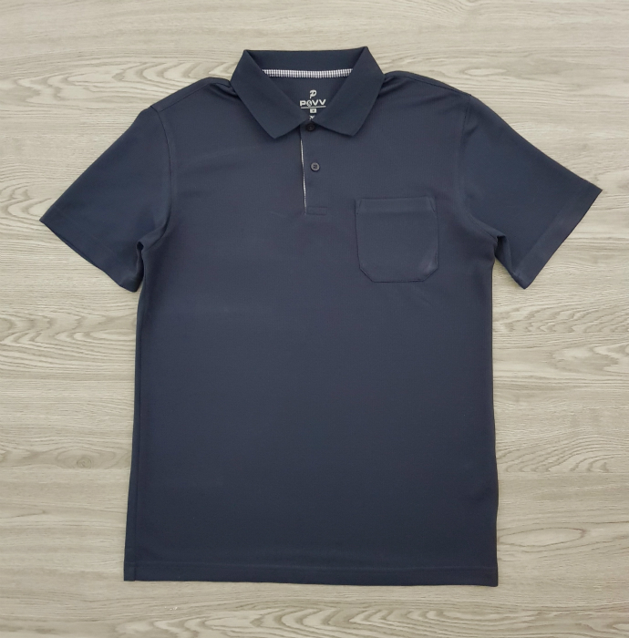 P&VV Mens Polo Shirt (NAVY) (M - L - XL - XXL - 3XL - 4XL)