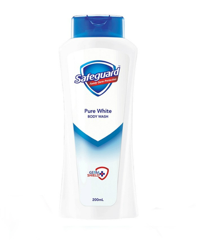 Safeguard  Pure White Body Wash (200mL) (mos)