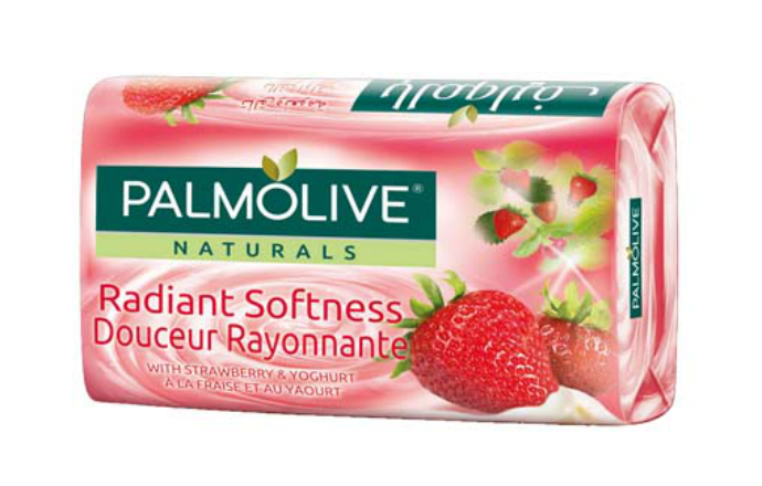 PALMOLIVE Naturals Toilet Soap Radiant Softness with Strawberry & Yogurt (90g) (mos)